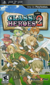 Class of Heroes 2 - PSP - Sony PlayStation Portable