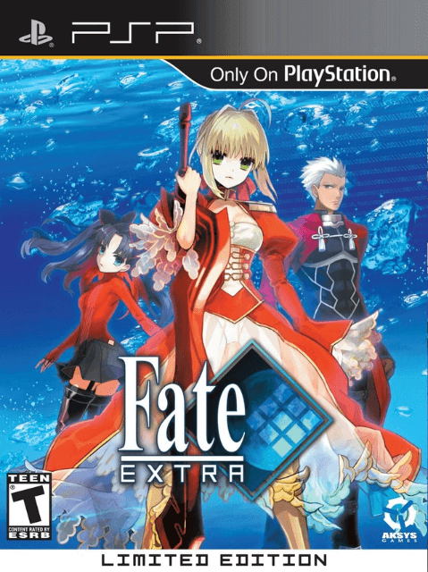 Fate/Extra - PSP - Sony PlayStation Portable - Packshots