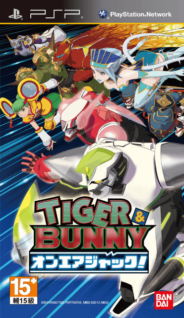 Tiger & Bunny: On-Air Jack! - PSP - Sony PlayStation Portable
