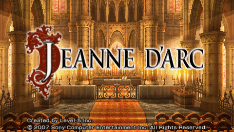 Jeanne d'Arc - PSP - Sony PlayStation Portable - Titles