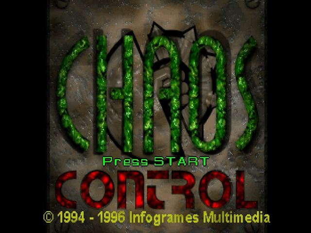 Chaos Control - SATURN - Sega Saturn - Titles