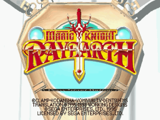 Magic Knight Rayearth - SATURN - Sega Saturn - Titles