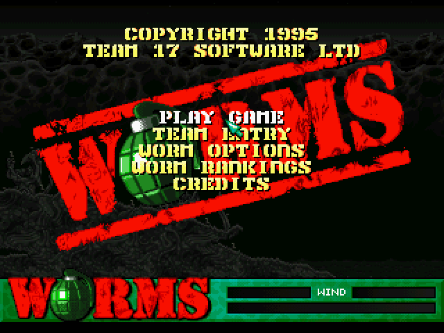 Worms - SATURN - Sega Saturn - Titles