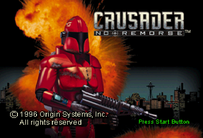 Crusader: No Remorse - SATURN - Sega Saturn - Titles