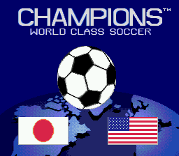 Champions World Class Soccer - SFC - Nintendo Super Famicom - Titles