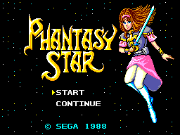 Phantasy Star - SM3 - Sega Mark III - Titles