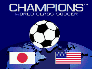 Champions World Class Soccer - SMD - Sega Mega Drive - Titles