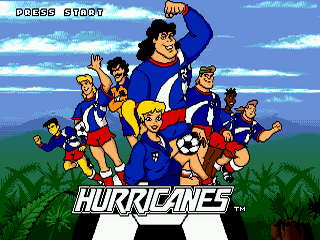 Hurricanes - SMD - Sega Mega Drive - Titles
