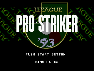 J.League Pro Striker - SMD - Sega Mega Drive - Titles