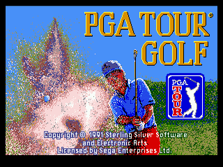 PGA Tour Golf - SMD - Sega Mega Drive - Titles