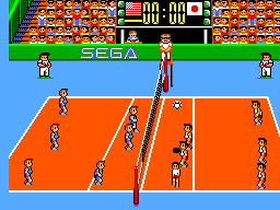 Great Volleyball - SMS - Sega Master System - Ingames