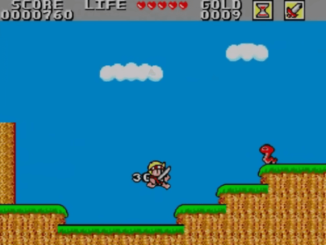 Wonder Boy in Monster Land - SMS - Sega Master System - Ingames