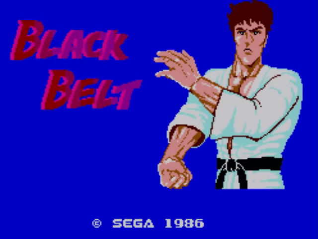 Black Belt - SMS - Sega Master System - Titles