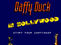 Daffy Duck in Hollywood - SMS - Sega Master System - Titles