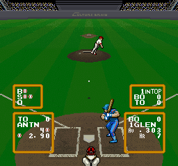 Super Baseball Simulator 1.000 - SNES - Nintendo Super Nintendo Entertainment System - Ingames