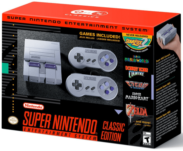 Nintendo Super Nintendo Classic Edition - SNES - Nintendo Super Nintendo Entertainment System - Packshots