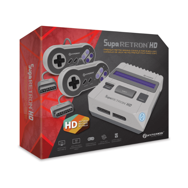 Hyperkin SupaRetron HD - SNES - Nintendo Super Nintendo Entertainment System - Packshots