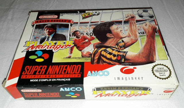Kevin Keegan's Player Manager - SNES - Nintendo Super Nintendo Entertainment System - Packshots