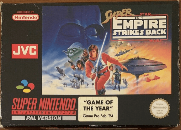 Super Star Wars: The Empire Strikes Back - SNES - Nintendo Super Nintendo Entertainment System