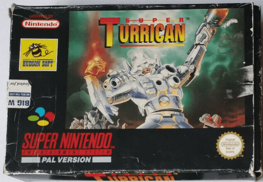 Super Turrican - SNES - Nintendo Super Nintendo Entertainment System