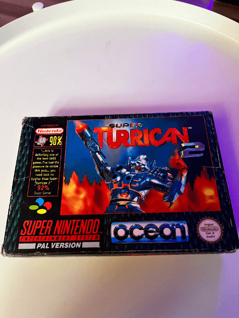 Super Turrican 2 - SNES - Nintendo Super Nintendo Entertainment System