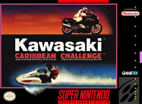 Kawasaki Caribbean Challenge - SNES - Nintendo Super Nintendo Entertainment System