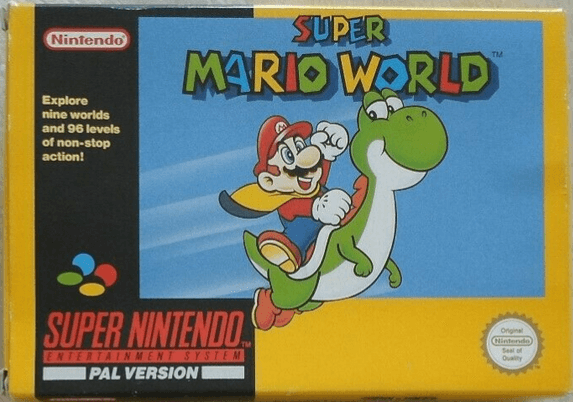Super Mario World - SNES - Nintendo Super Nintendo Entertainment System