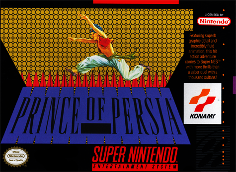 Prince of Persia - SNES - Nintendo Super Nintendo Entertainment System