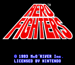 Aero Fighters - SNES - Nintendo Super Nintendo Entertainment System - Titles