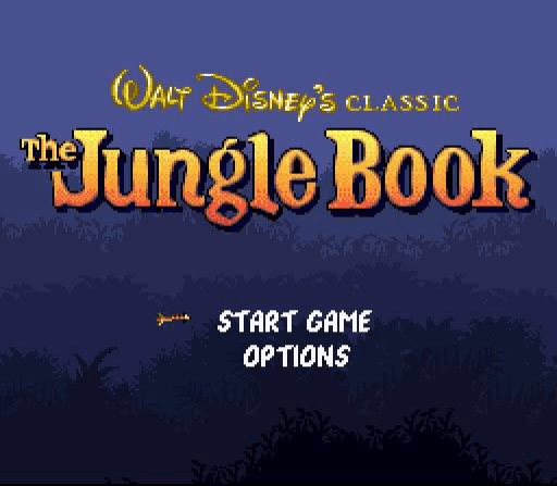 Disney's The Jungle Book - SNES - Nintendo Super Nintendo Entertainment System - Titles