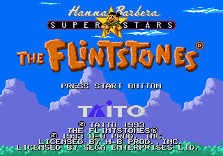 The Flintstones - SNES - Nintendo Super Nintendo Entertainment System - Titles