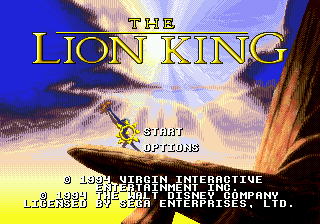 The Lion King - SNES - Nintendo Super Nintendo Entertainment System - Titles