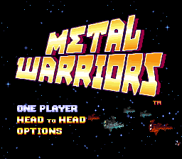 Metal Warriors - SNES - Nintendo Super Nintendo Entertainment System - Titles