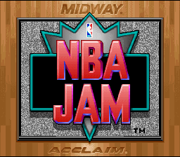NBA Jam - SNES - Nintendo Super Nintendo Entertainment System - Titles