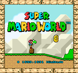 Super Mario World - SNES - Nintendo Super Nintendo Entertainment System - Titles