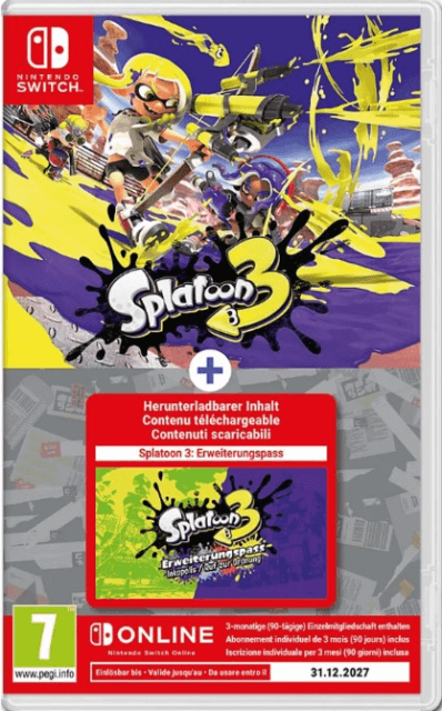 Splatoon 3 + Erweiterungspaket - SWITCH - Nintendo Switch