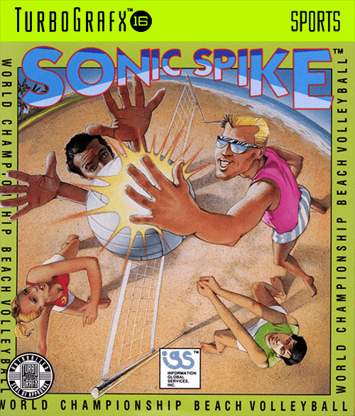 Sonic Spike - TG16 - NEC Turbo Grafx TurboChip