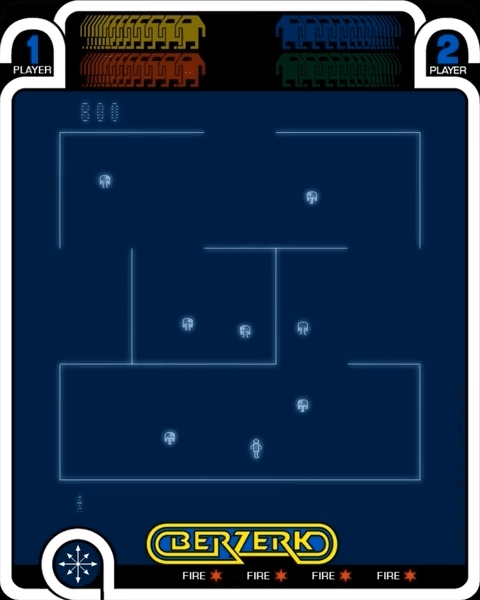 Berzerk - VECTREX - MB Vectrex - Ingames