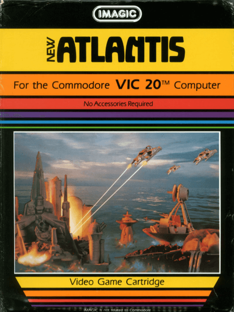 Atlantis - VIC20 - Commodore VIC-20 - Packshots