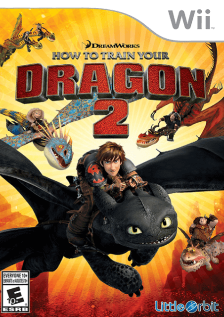 How to Train Your Dragon 2 - WII - Nintendo Wii - Packshots