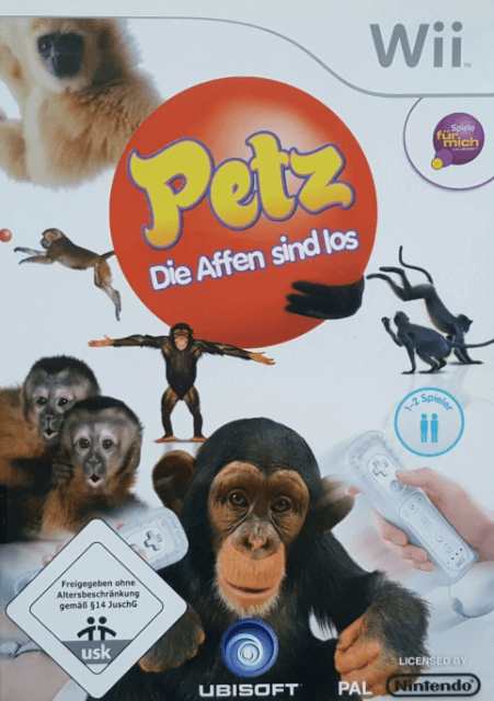 Petz: Die Affen sind - WII - Nintendo Wii - Packshots