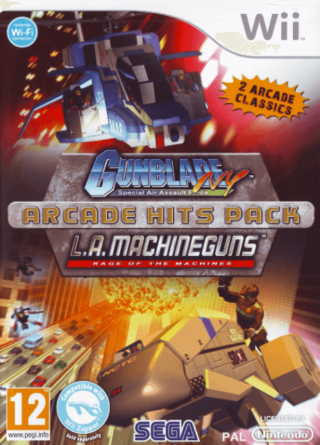 Gunblade NY & L.A. Machineguns: Rage of the Machines Arcade Hits Pack - WII - Nintendo Wii