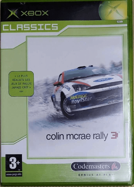 colin mcrae rally 3 - XBOX - Microsoft Xbox
