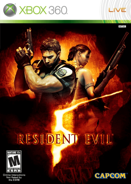 Resident Evil 5 - XBOX360 - Microsoft Xbox 360 - Packshots