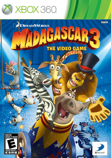 Madagascar 3: The Video Game - XBOX360 - Microsoft Xbox 360 - Packshots