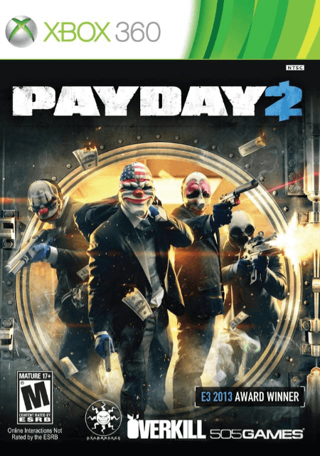 Payday 2 - XBOX360 - Microsoft Xbox 360 - Packshots
