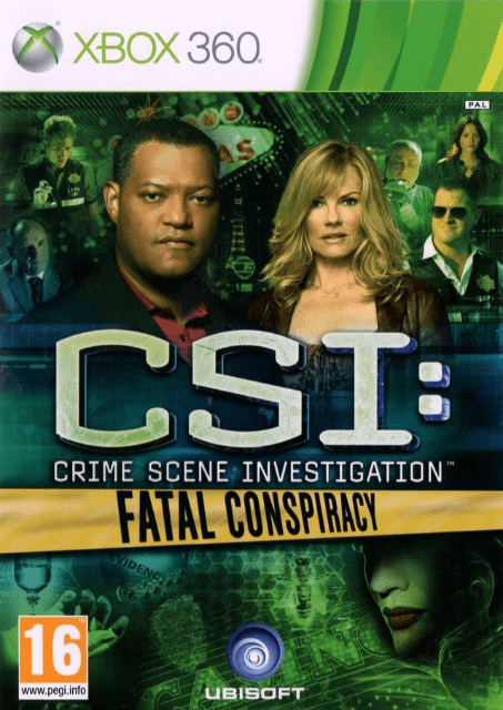CSI: Crime Scene Investigation: Fatal Conspiracy - XBOX360 - Microsoft Xbox 360