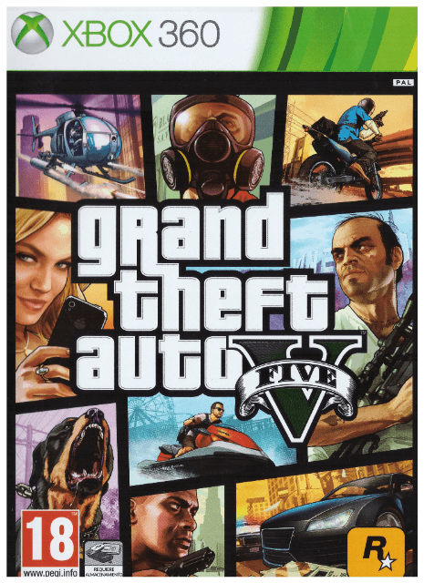 Grand Theft Auto V - XBOX360 - Microsoft Xbox 360 - Packshots