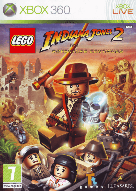 LEGO Indiana Jones 2: The Adventure Continues - XBOX360 - Microsoft Xbox 360 - Packshots