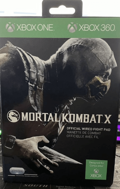Mortal Kombat X official Wired Fight Pad - XBOXONE - Microsoft Xbox One